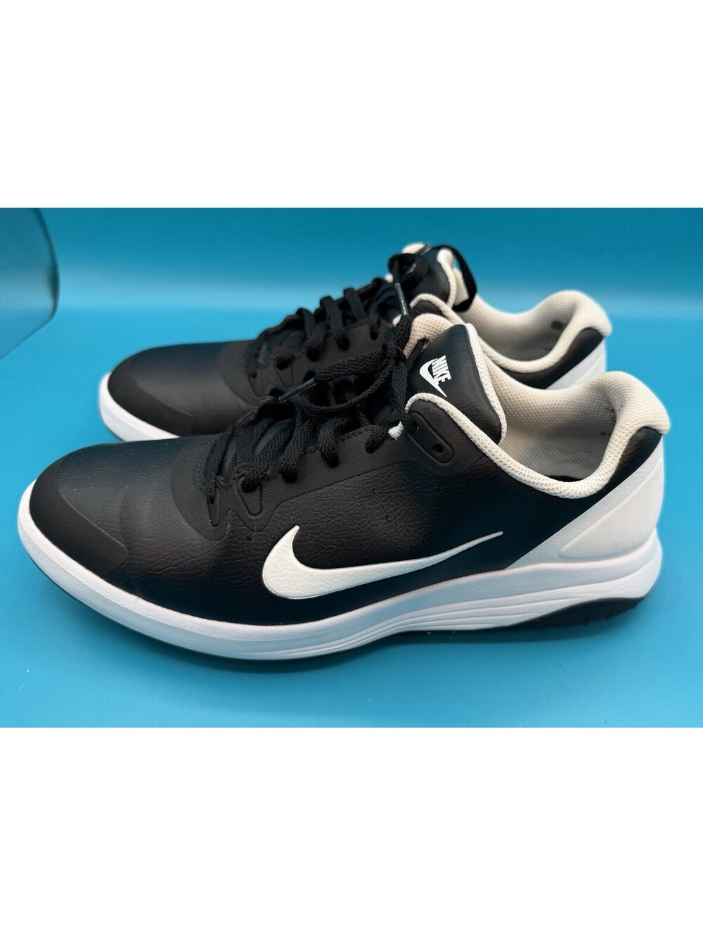 Nike Infinity G Golf Shoes Black & White Men’s Size 9 GUC